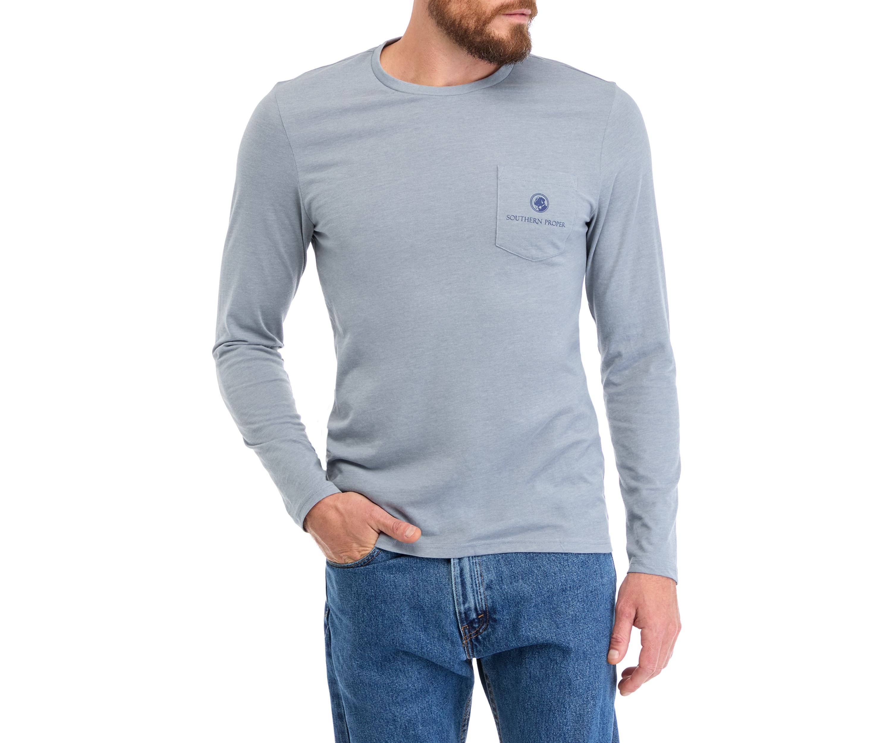 Long Sleeve Lake Day Graphic T-Shirt 