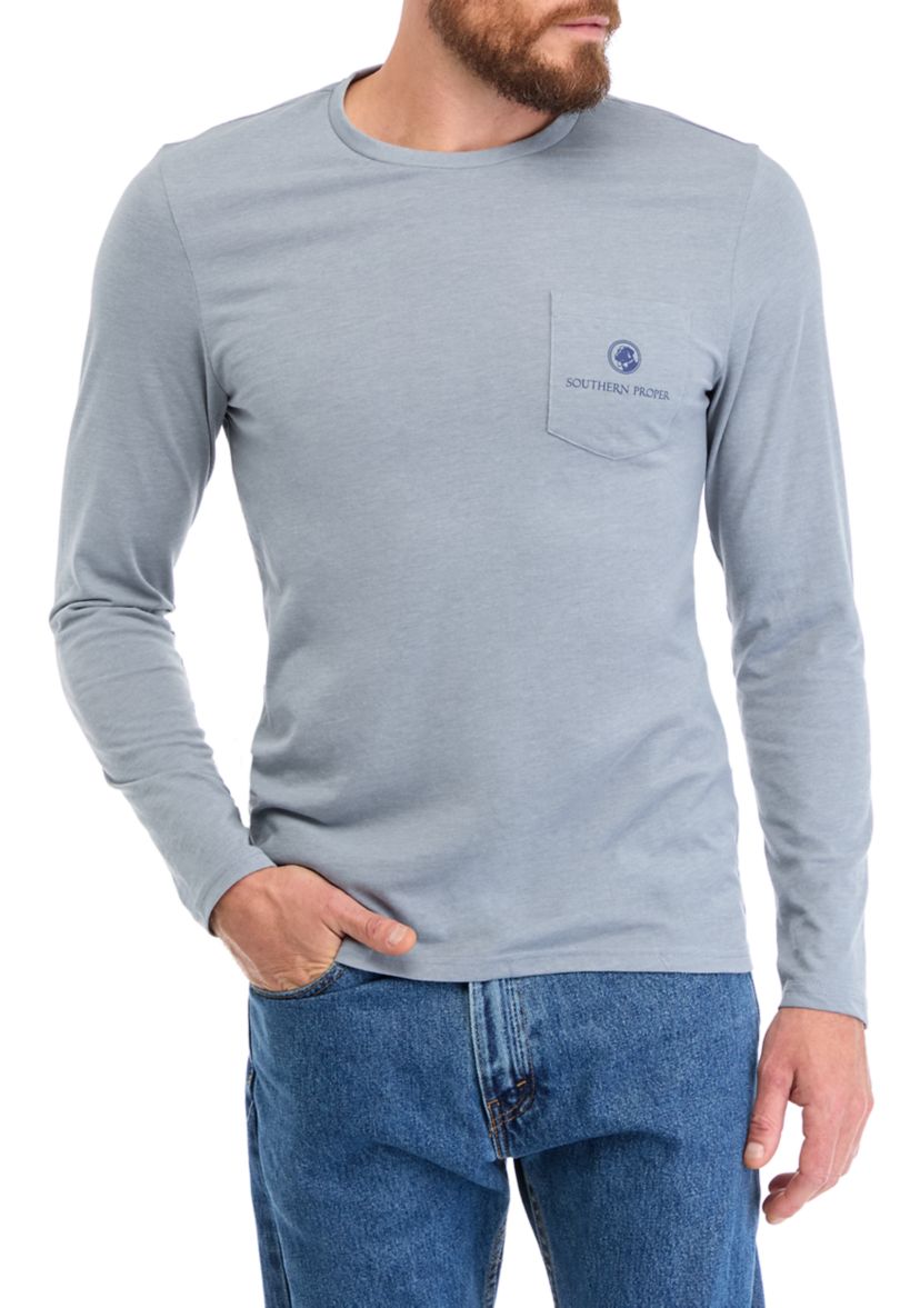Long Sleeve Lake Day Graphic T-Shirt 
