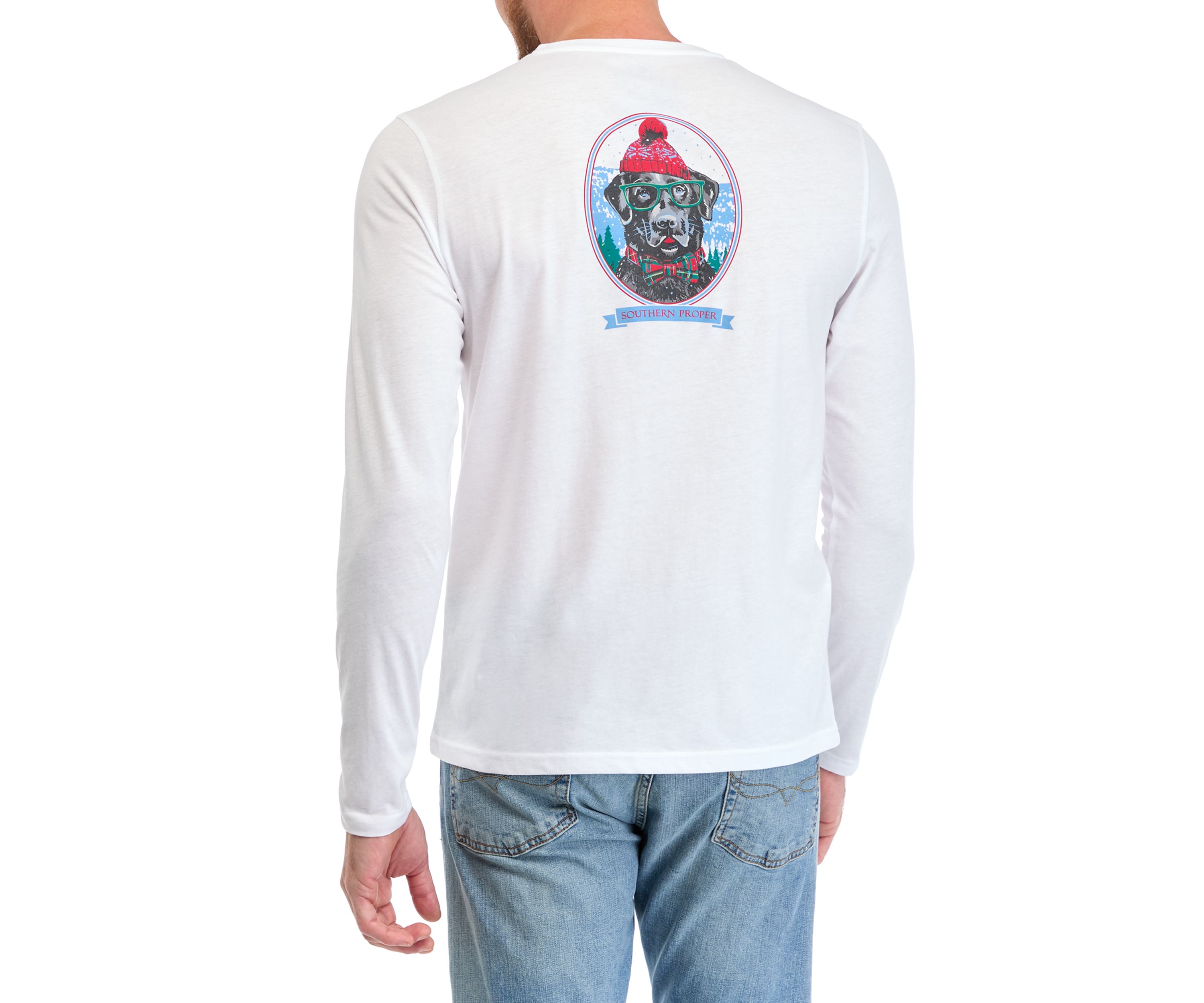 Winter Lab Long Sleeve Graphic T-Shirt