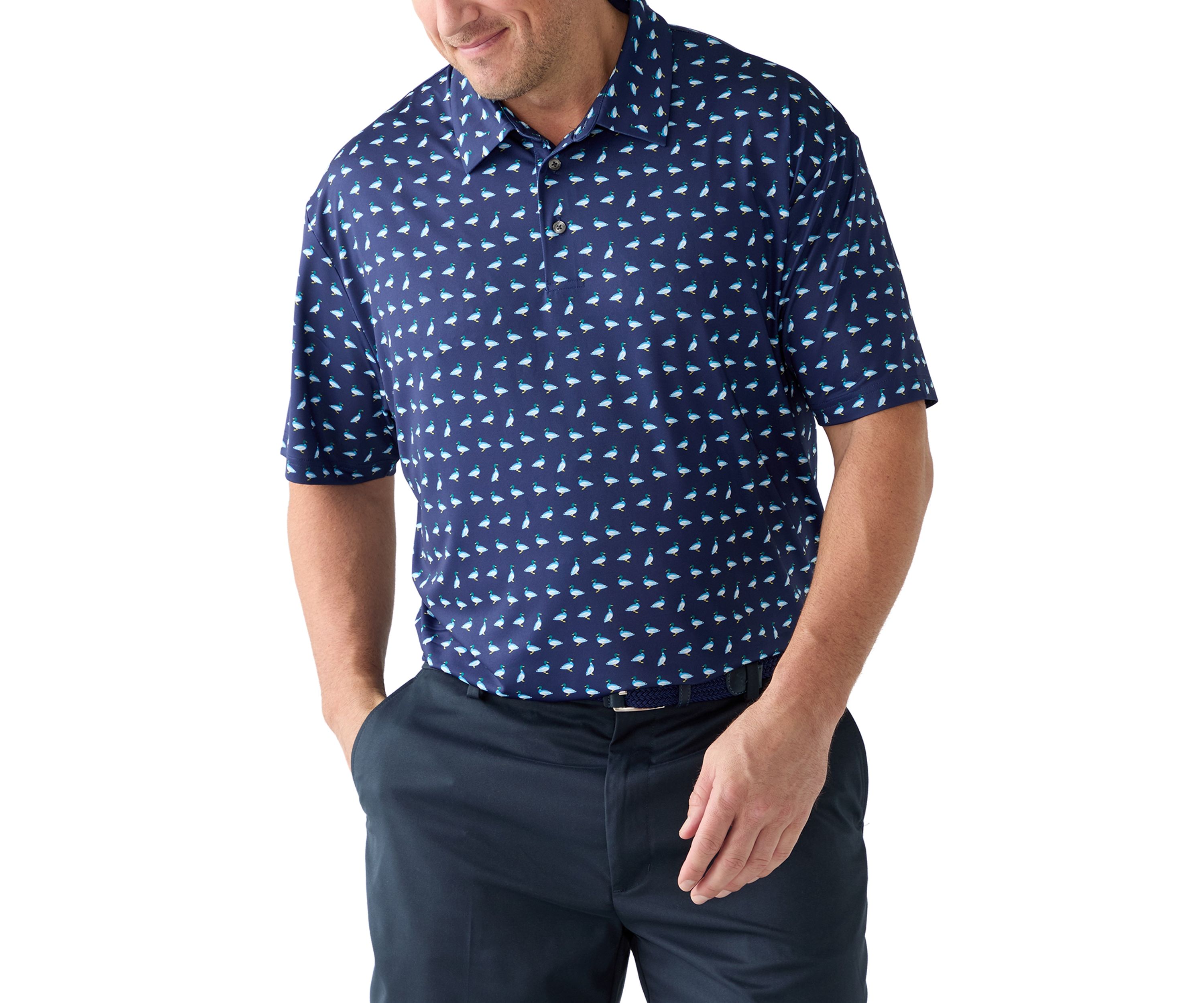 Big & Tall Sitting Ducks Polo Shirt 