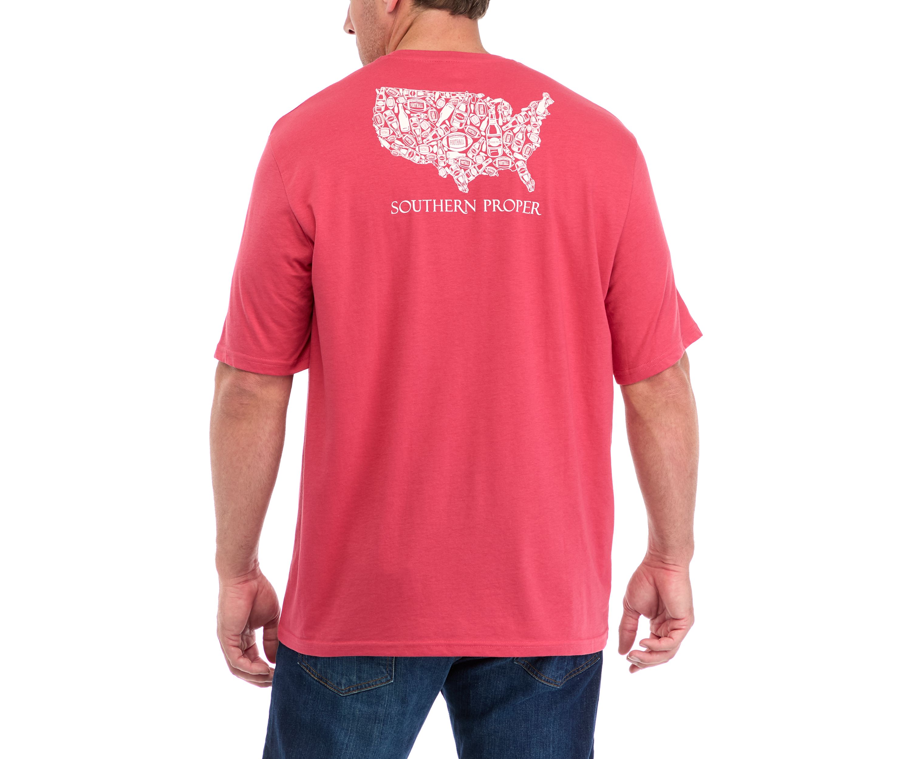 Big & Tall Short Sleeve Game Day Graphic T-Shirt 