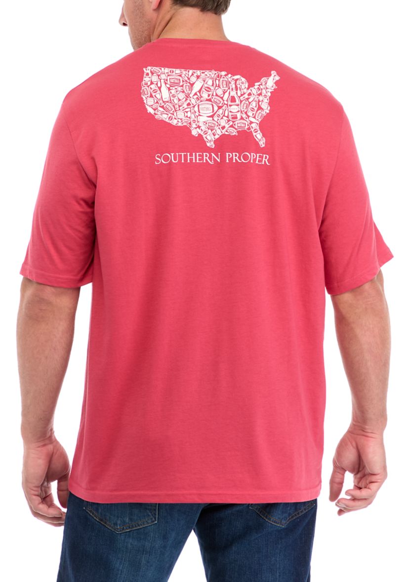 Big & Tall Short Sleeve Game Day Graphic T-Shirt 