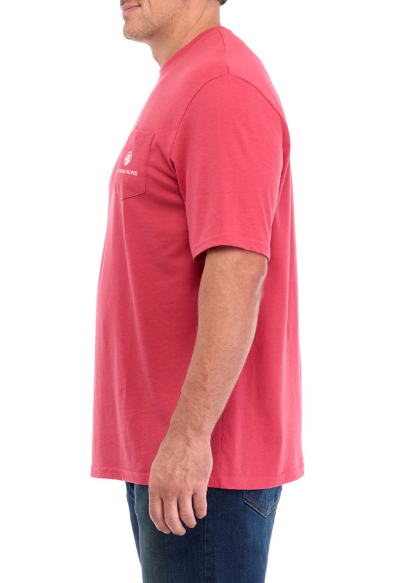 Big & Tall Short Sleeve Game Day Graphic T-Shirt 
