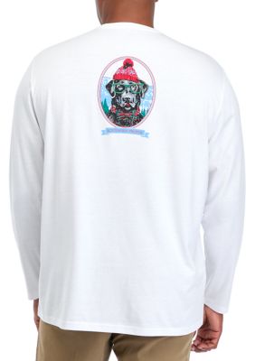 Southern Proper Men's Big & Tall Long Sleeve Winter Lab Graphic T-Shirt