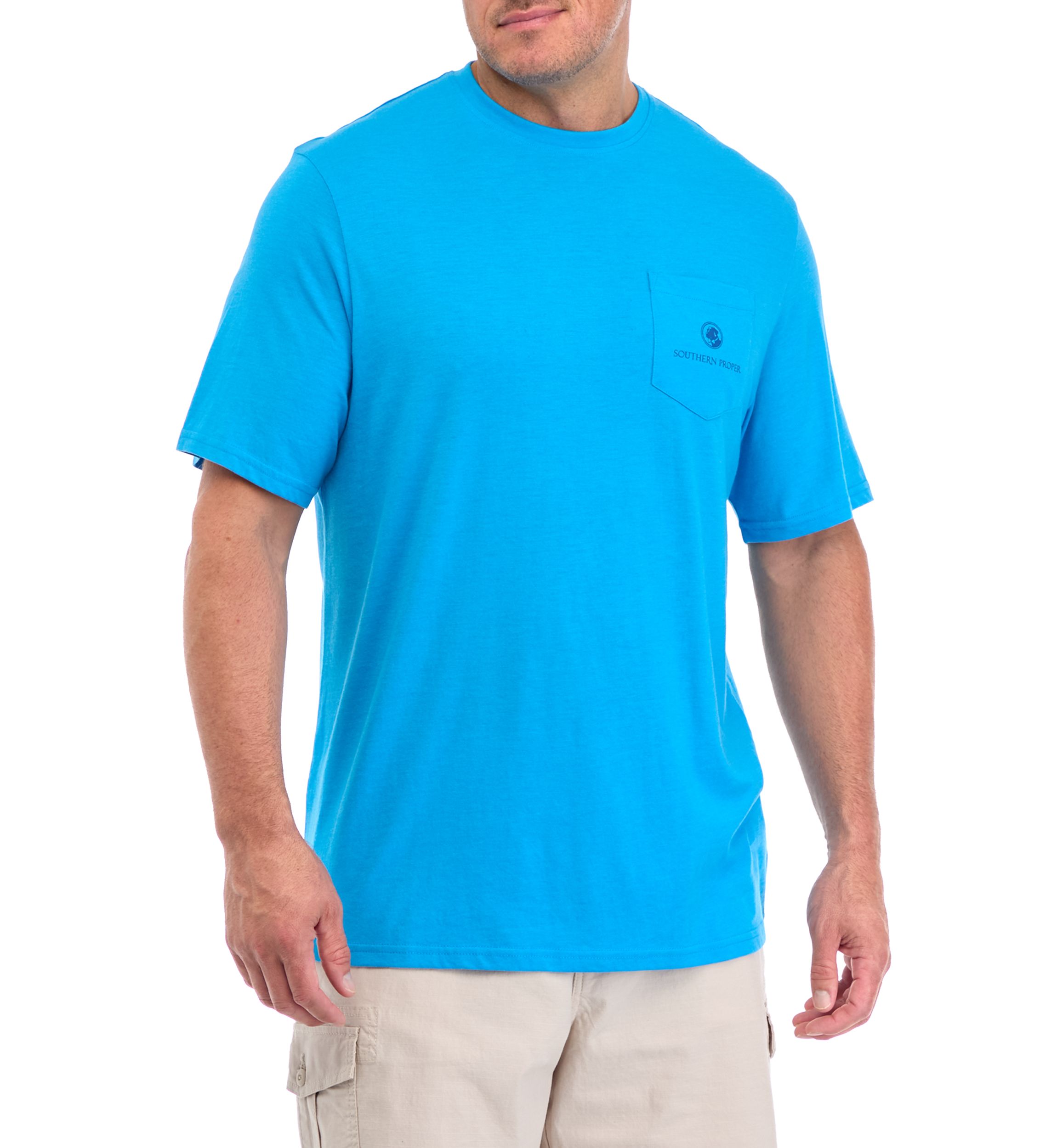 Big & Tall Short Boat Graphic T-Shirt 