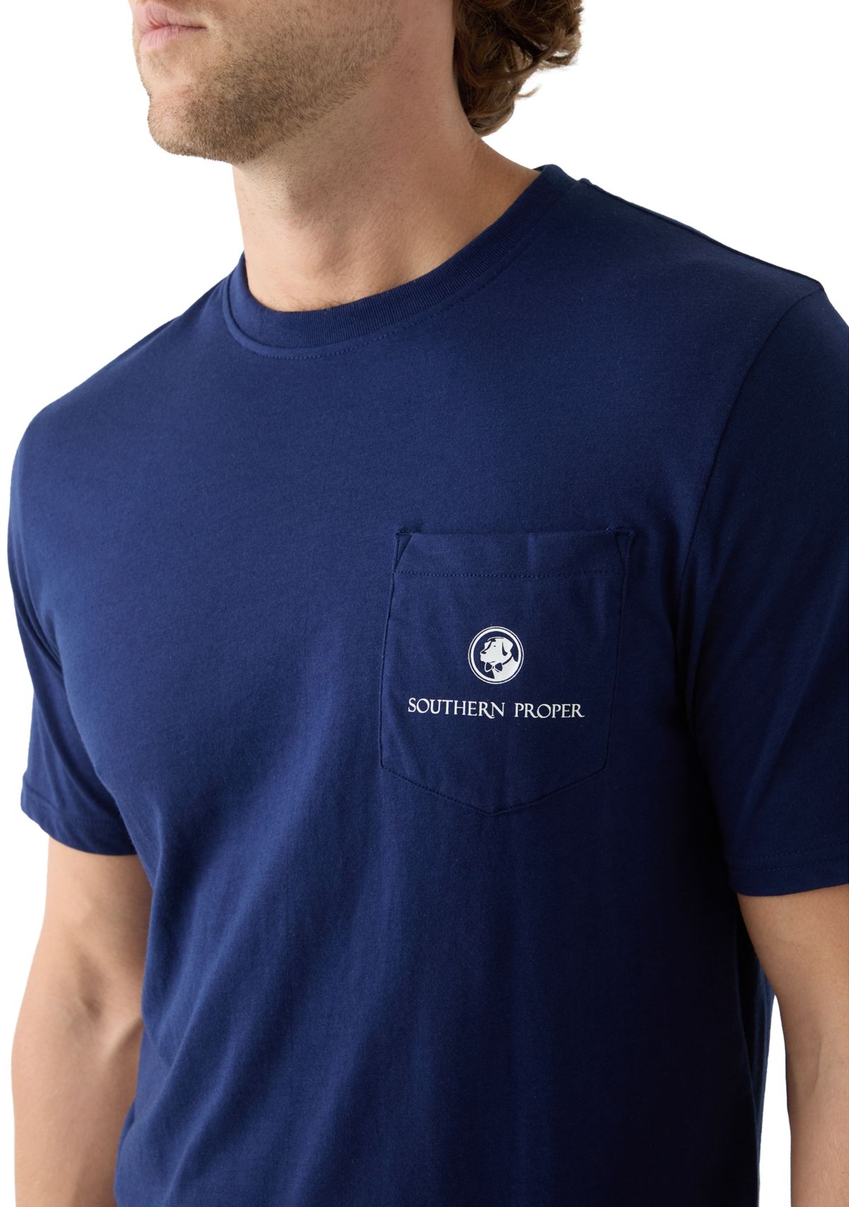 Short Sleeve Collegiate Flags Graphic T-Shirt