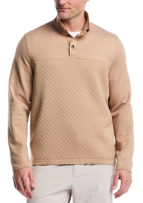 Southern Proper Men's Colorblock Quilted Pullover, 2XL