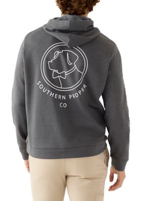 Southern Proper Men's Linear Dog Hoodie, 2XL