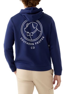 Southern Proper Men's Linear Dog Hoodie