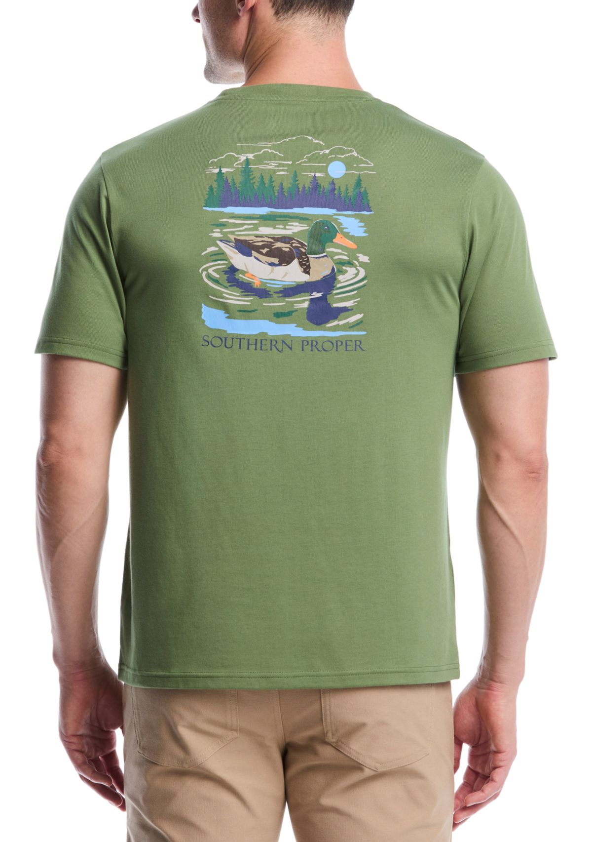 Short Sleeve Duck Graphic T-Shirt 