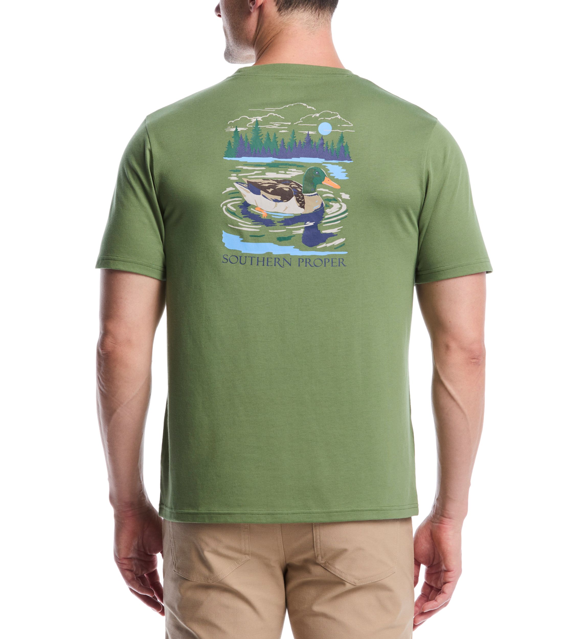 Short Sleeve Duck Graphic T-Shirt 