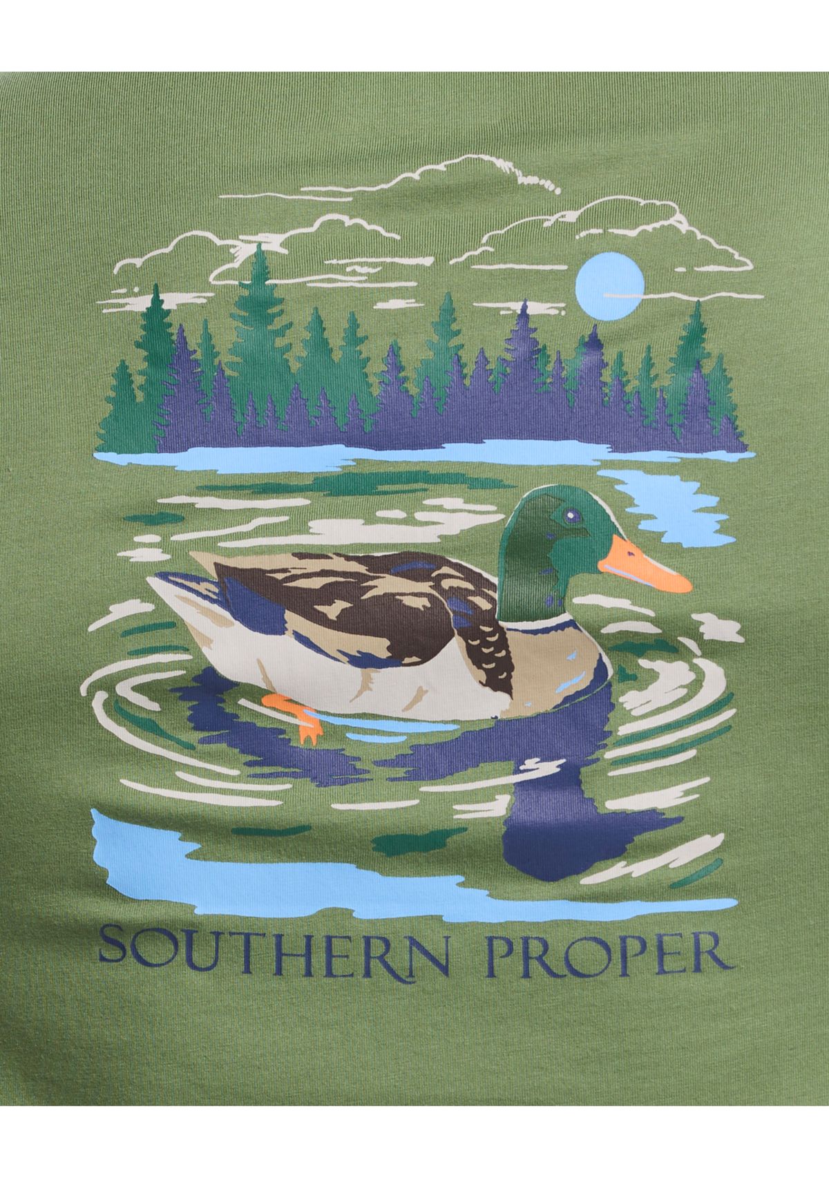 Short Sleeve Duck Graphic T-Shirt 