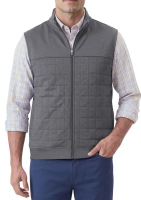 Southern Proper Men's Box Quilted Vest, XL