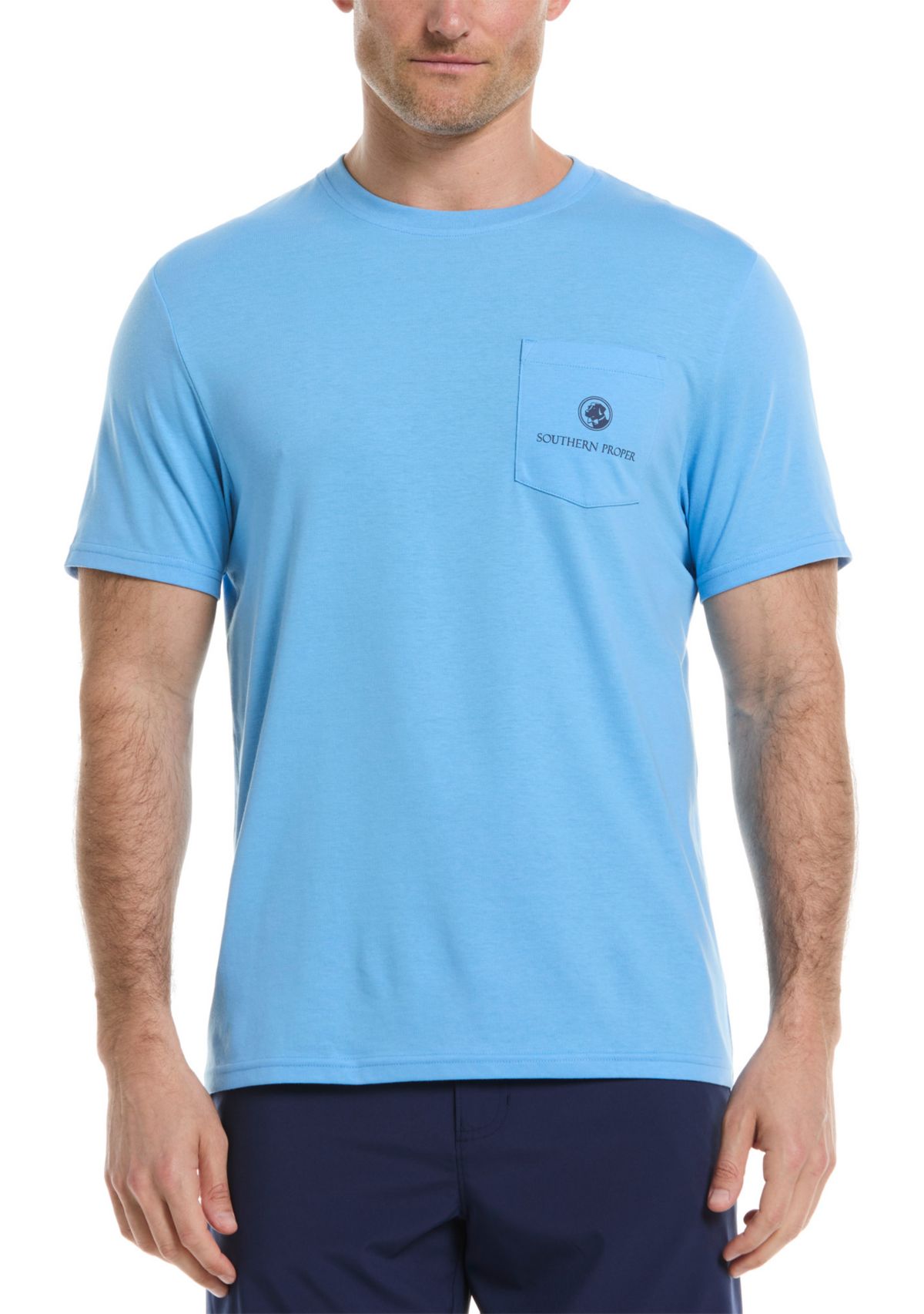 Short Sleeve Beach Bungalow Graphic T-Shirt