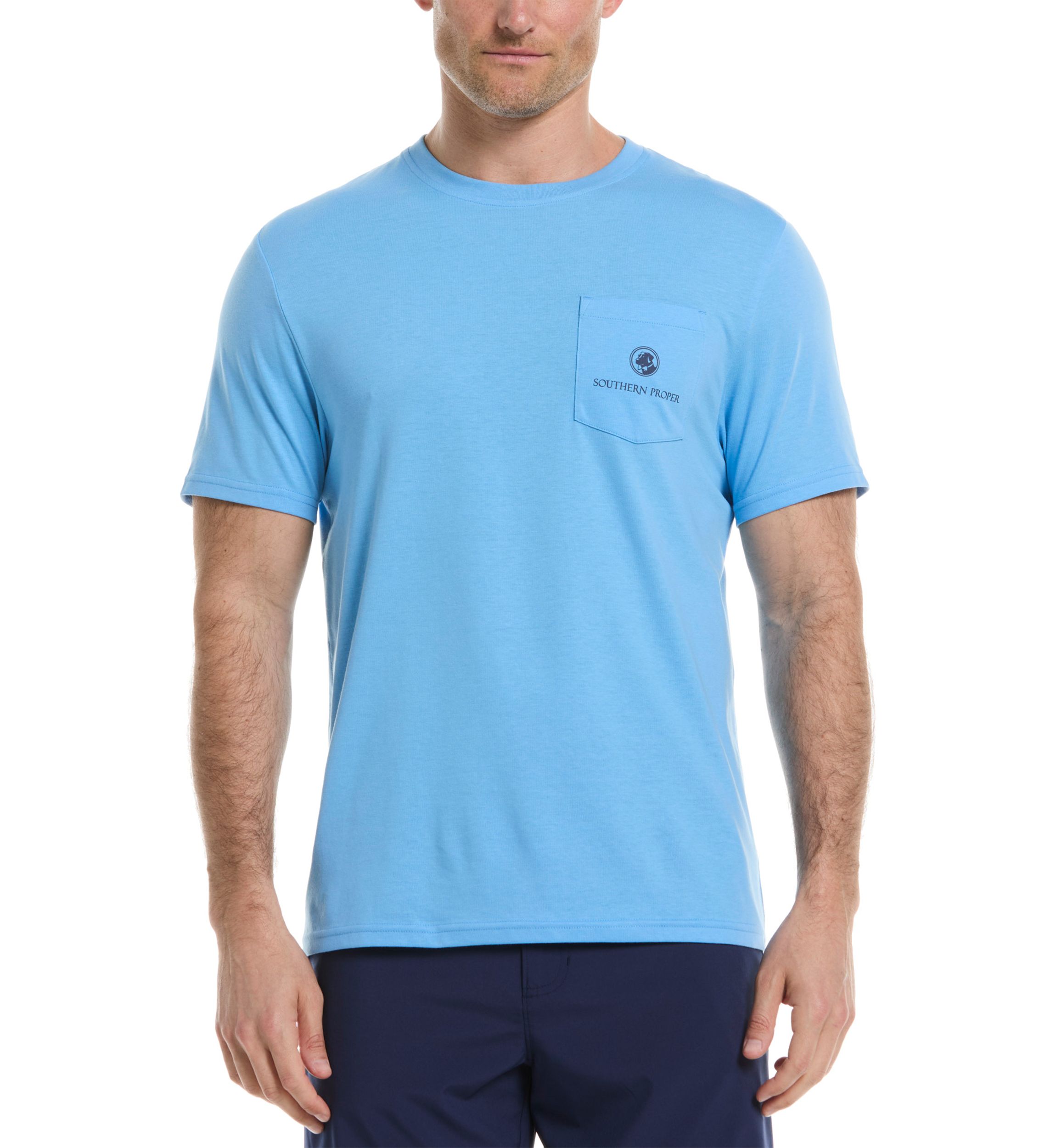 Short Sleeve Beach Bungalow Graphic T-Shirt