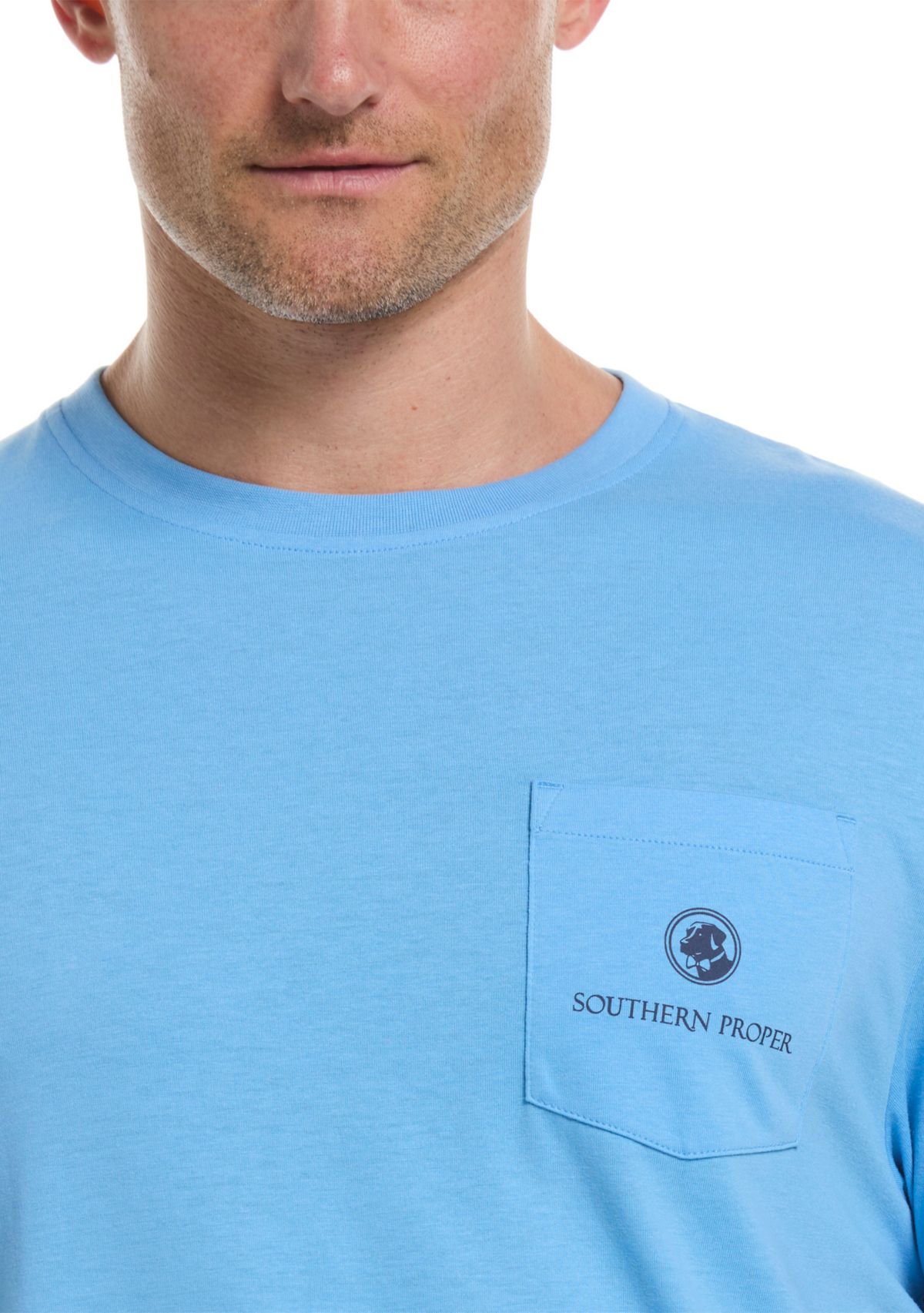 Short Sleeve Beach Bungalow Graphic T-Shirt