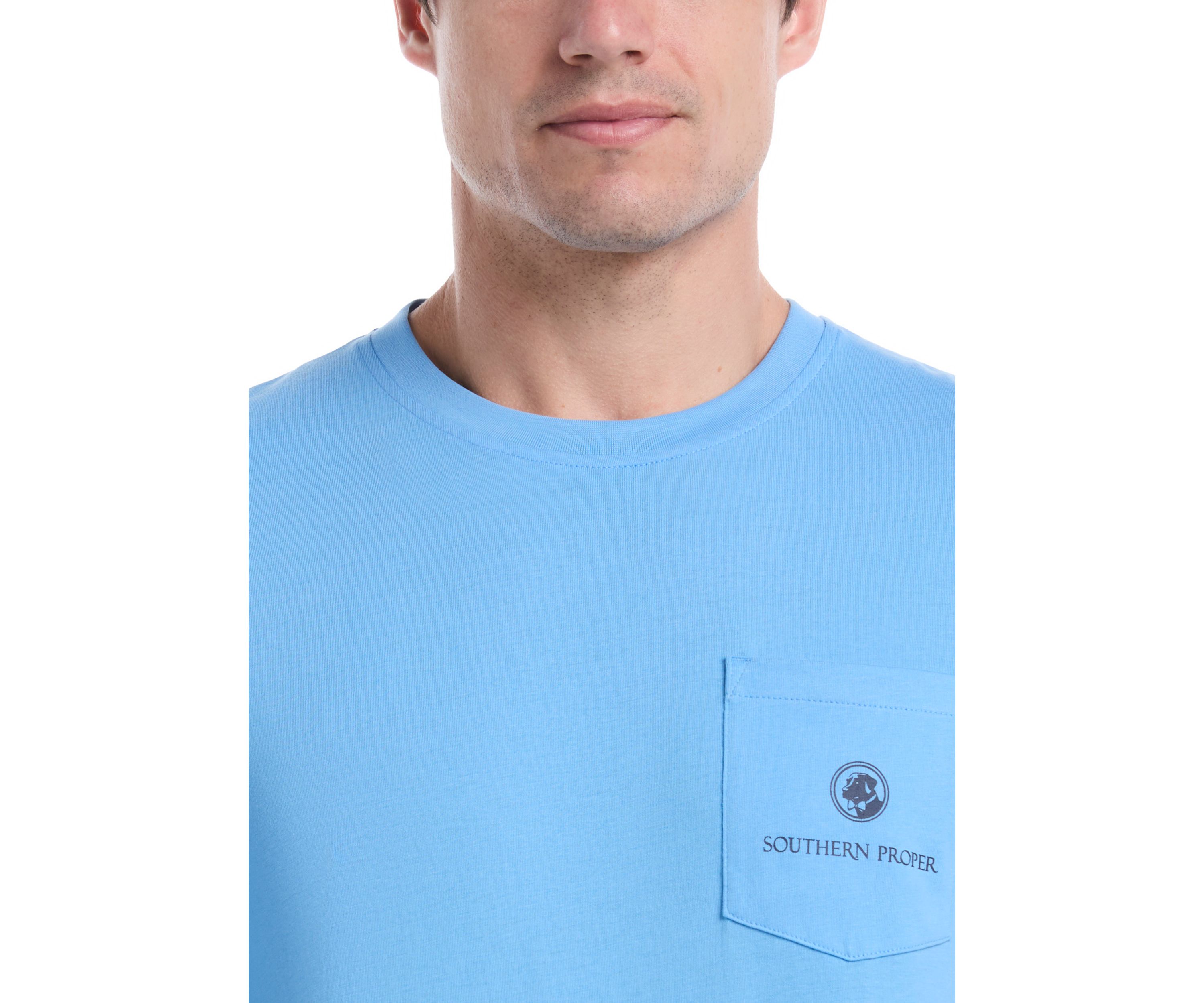 Short Sleeve Golf Dog Graphic T-Shirt