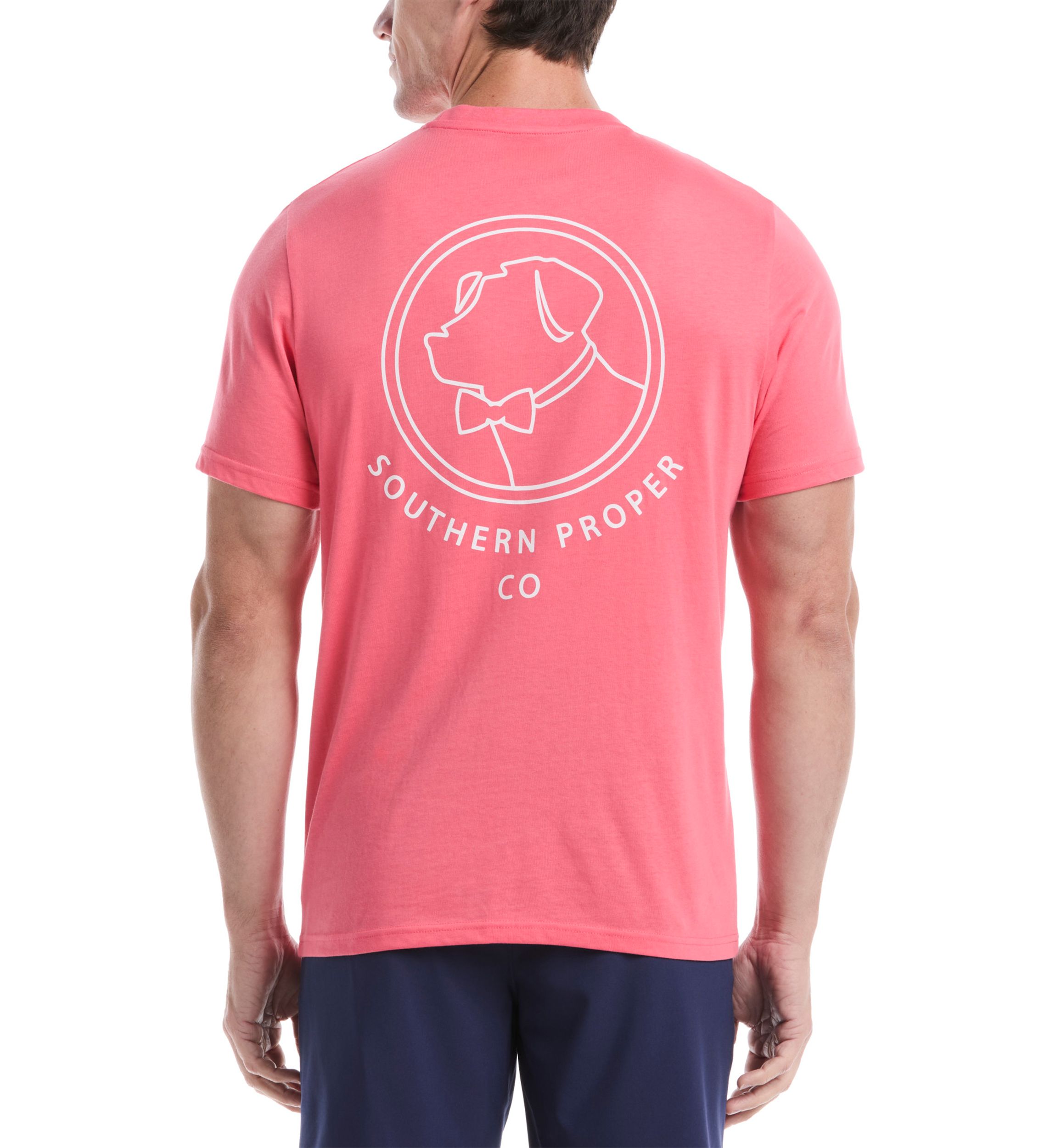 Linear Dog Graphic T-Shirt