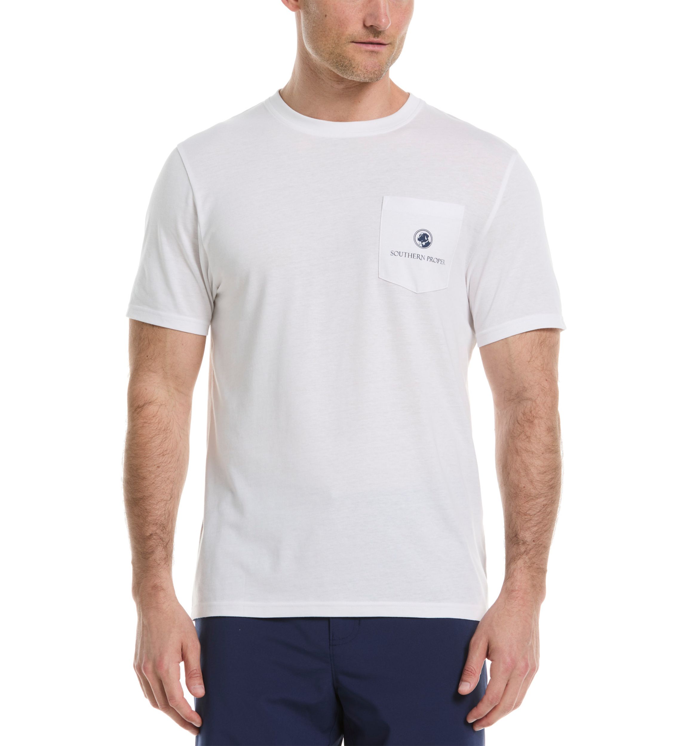 Short Sleeve Silhouette Dog Graphic T-Shirt