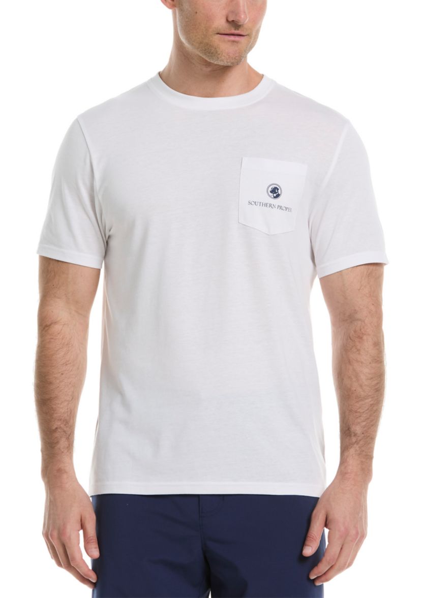 Short Sleeve Silhouette Dog Graphic T-Shirt