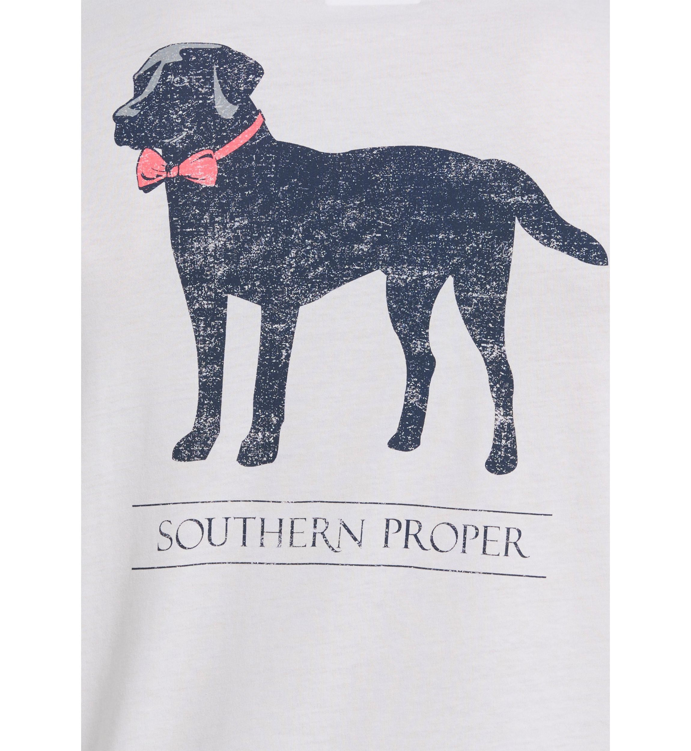 Short Sleeve Silhouette Dog Graphic T-Shirt