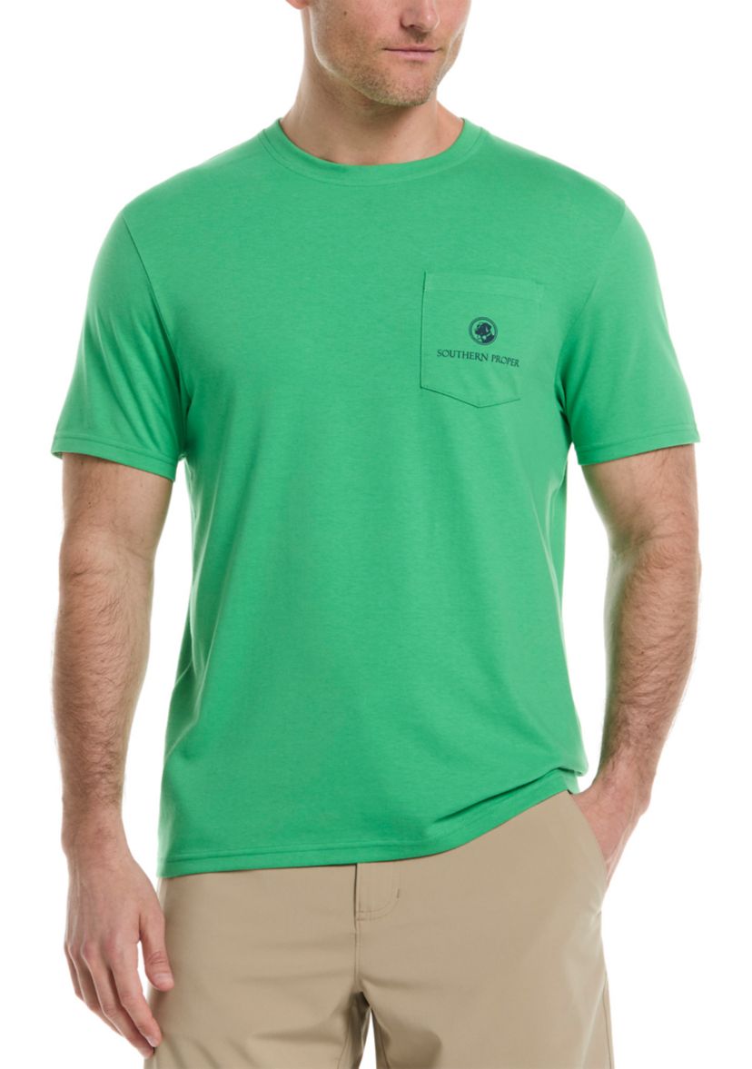 Short Sleeve Distressed Effect Dog Graphic T-Shirt