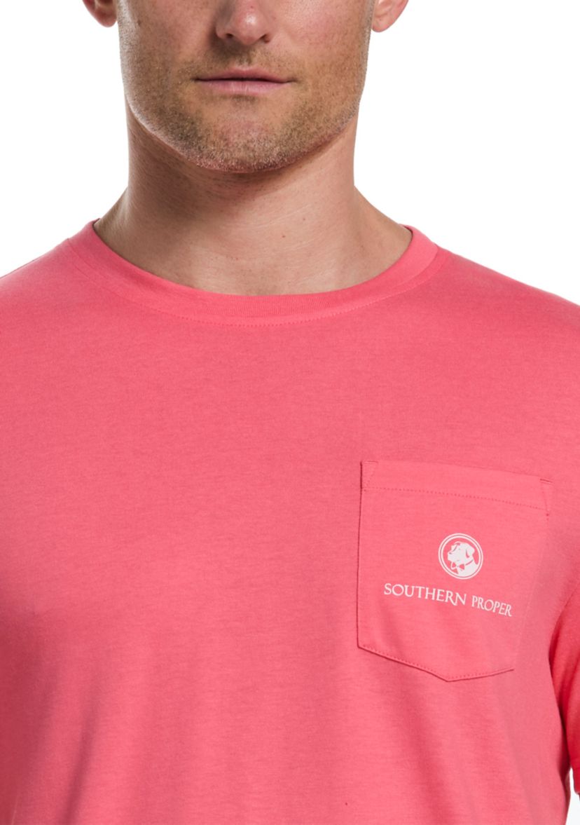 Short Sleeve Sailboat Graphic T-Shirt