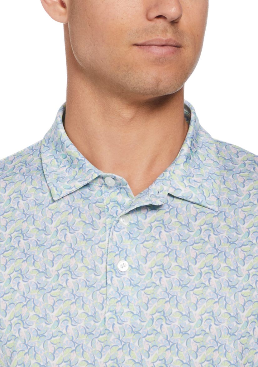 Short Sleeve Slice of Lime Polo Shirt