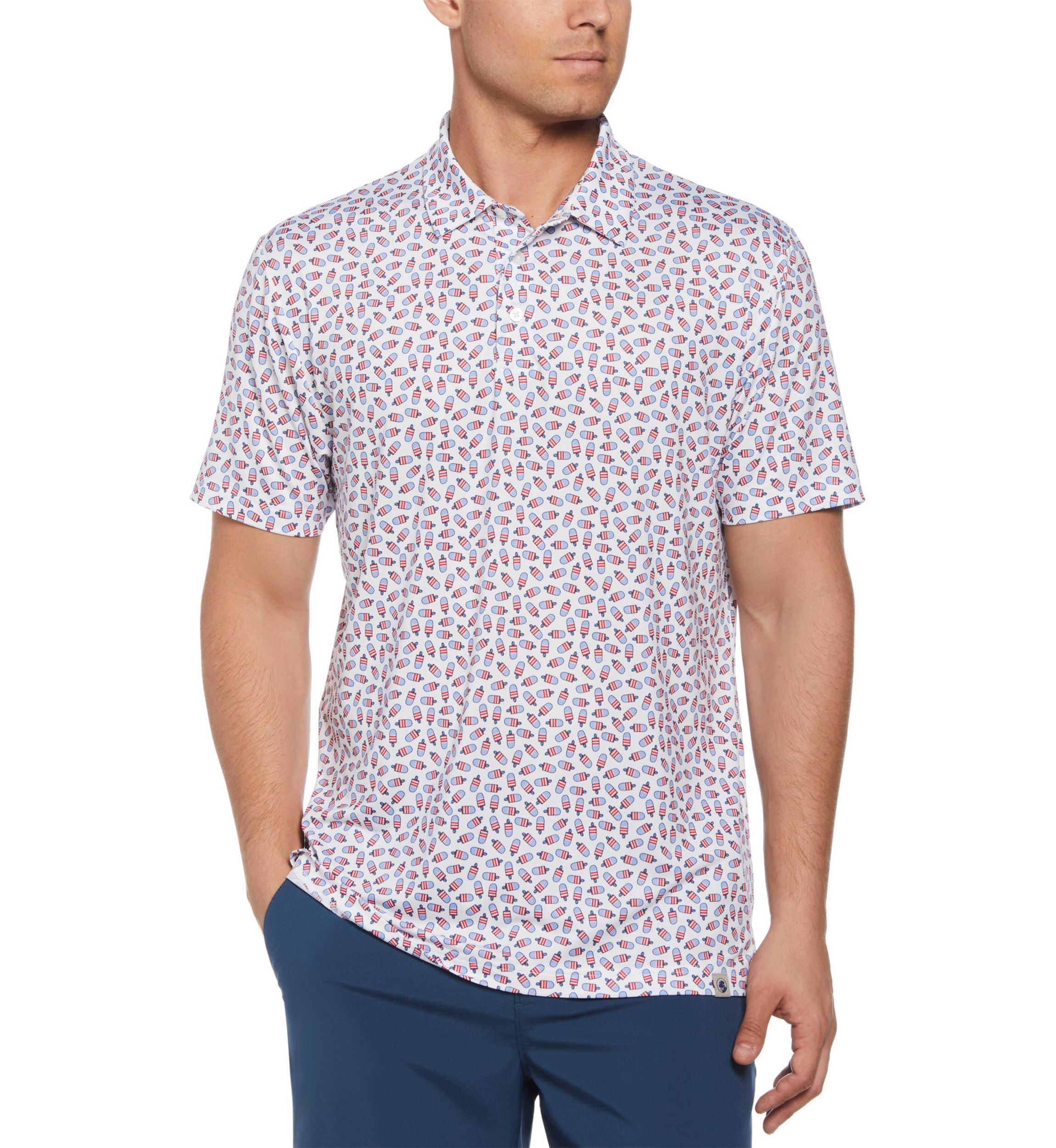 Popsicle Tipped Polo Shirt 