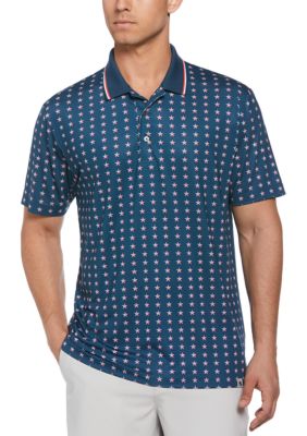 Southern Proper Men's Stars Tipped Polo Shirt