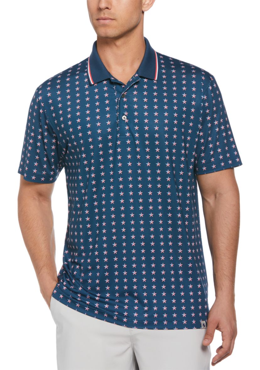 Stars Tipped Polo Shirt 