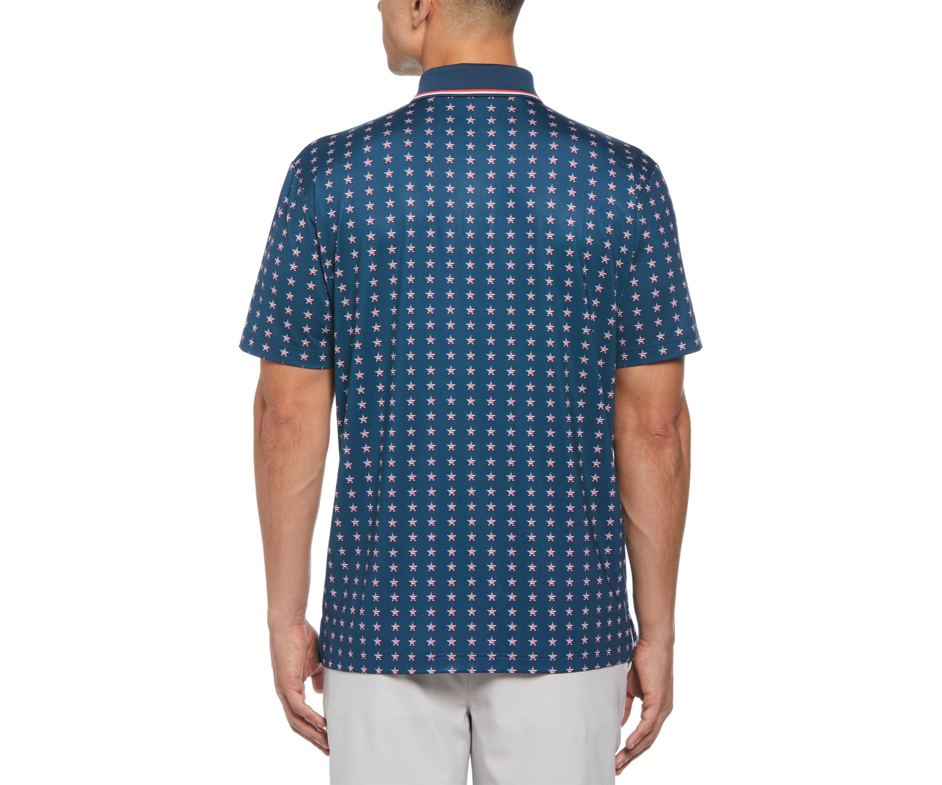 Stars Tipped Polo Shirt 