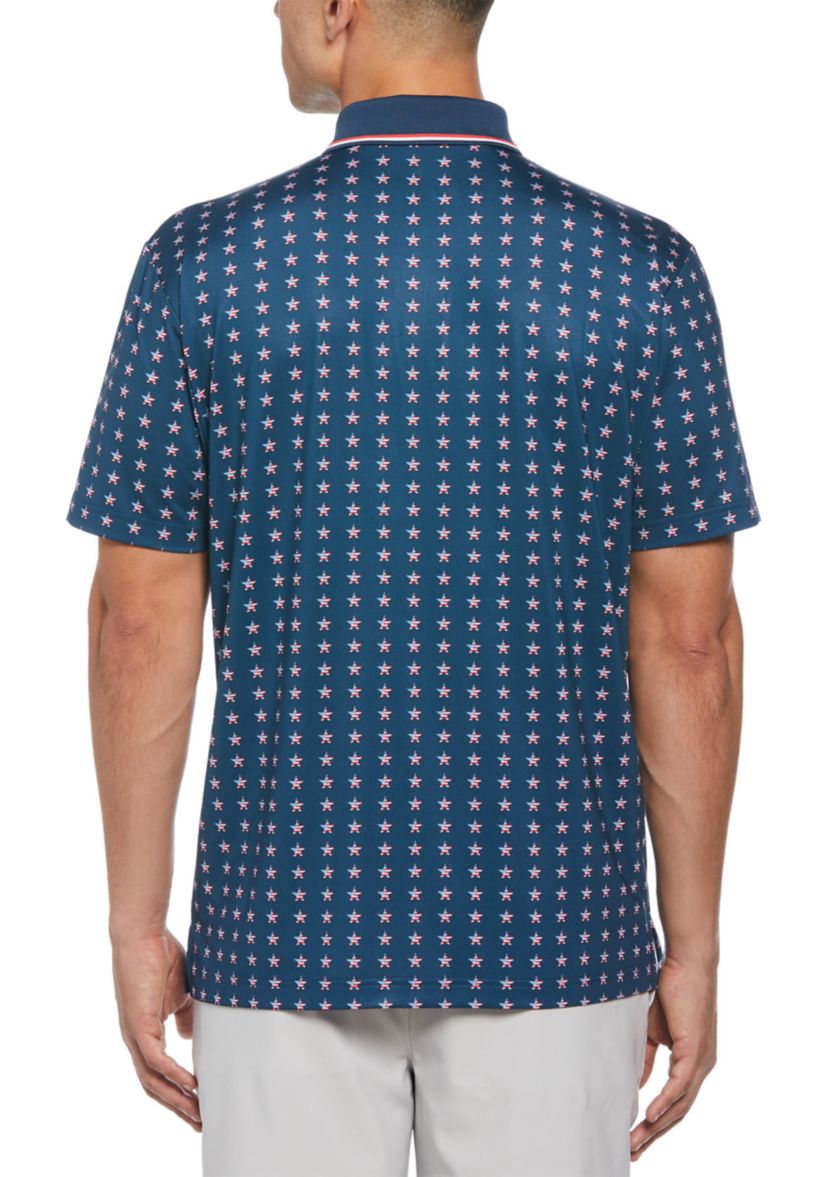 Stars Tipped Polo Shirt 