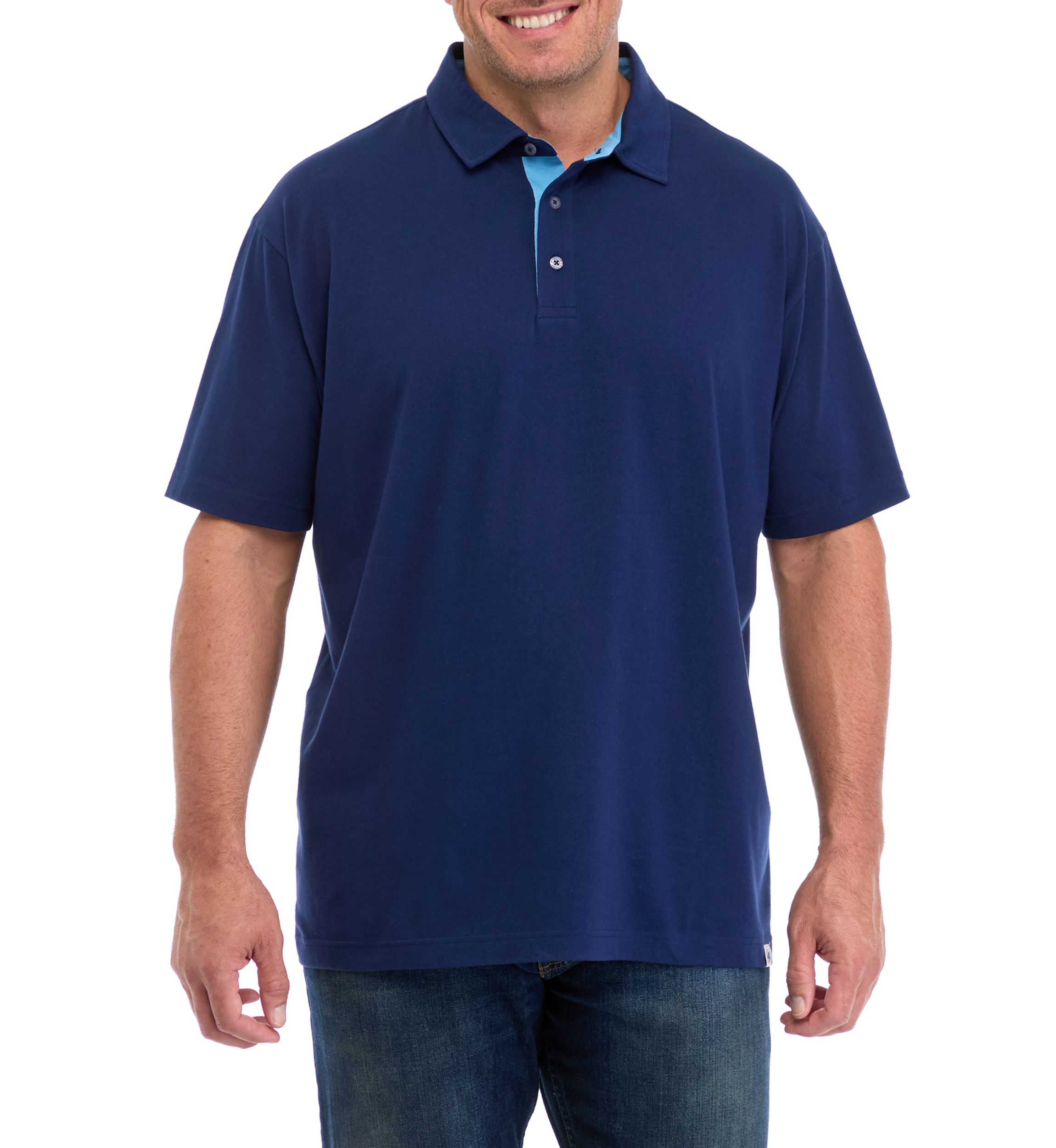 Big & Tall Lakeside Solid Polo Shirt 