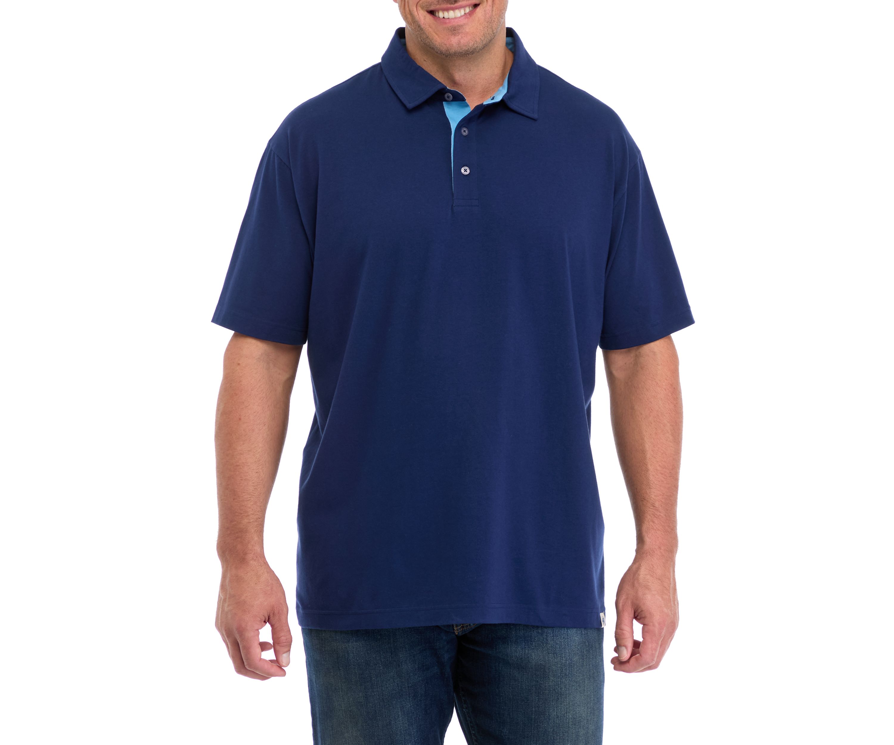 Big & Tall Lakeside Solid Polo Shirt 