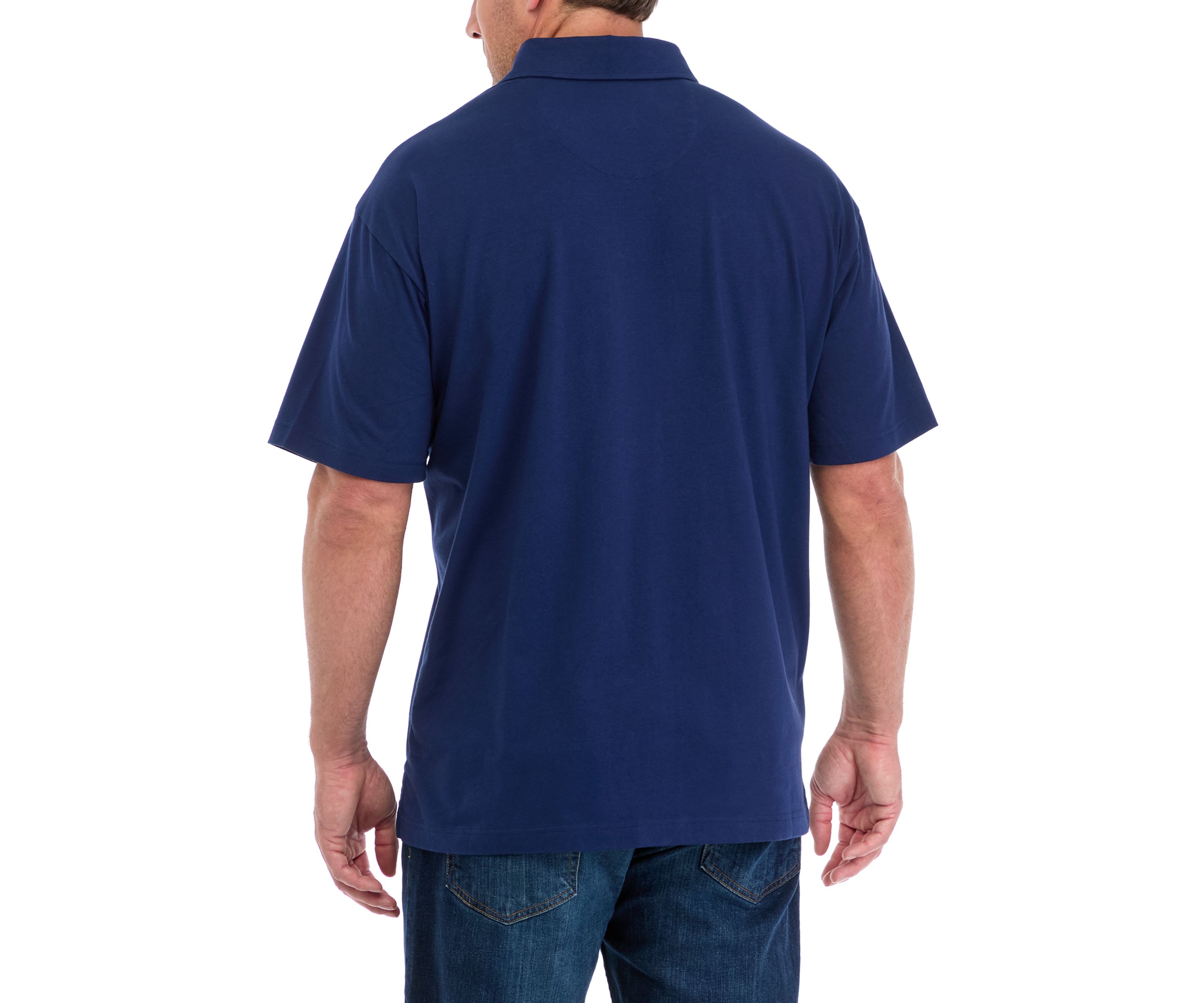 Big & Tall Lakeside Solid Polo Shirt 