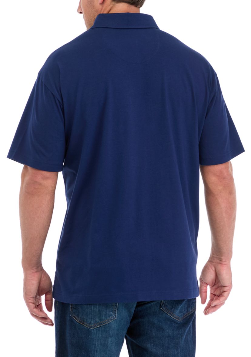 Big & Tall Lakeside Solid Polo Shirt 