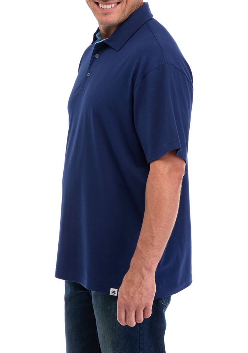 Big & Tall Lakeside Solid Polo Shirt 