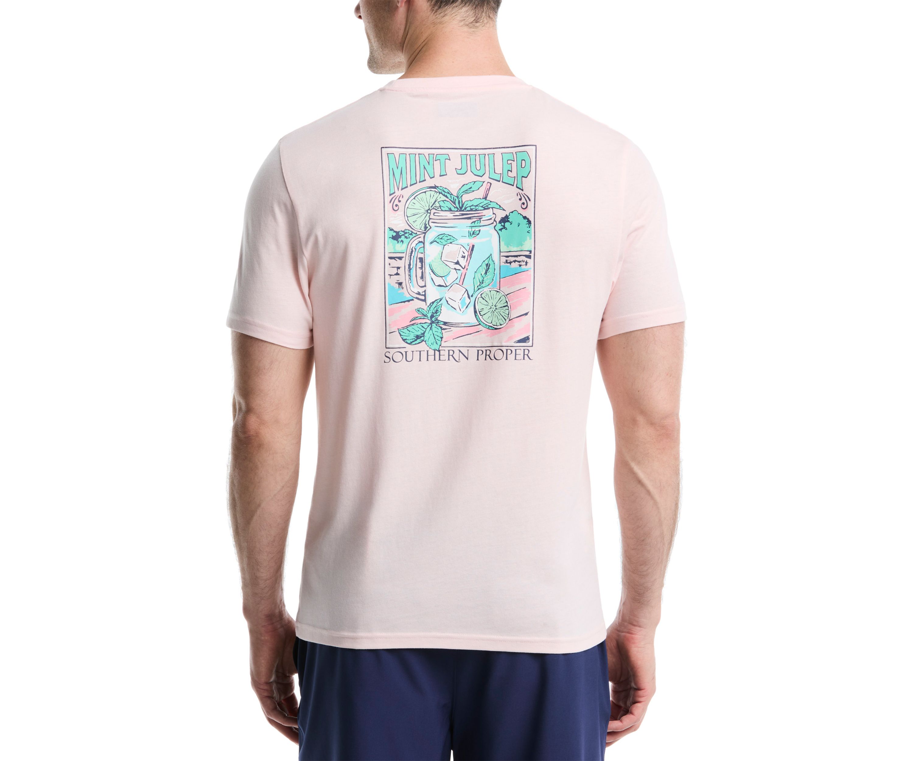 Short Sleeve Mint Julep Graphic T-Shirt 