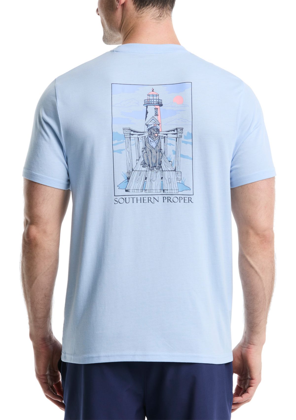 Lighthouse Short Sleeve Graphic T-Shirt 