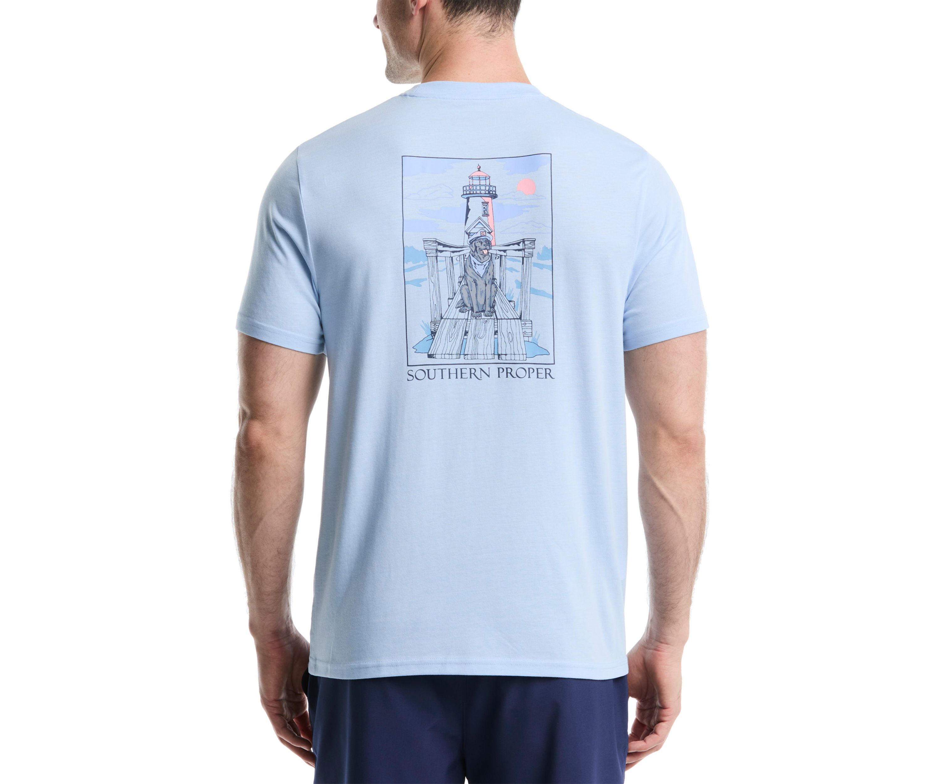 Lighthouse Short Sleeve Graphic T-Shirt 