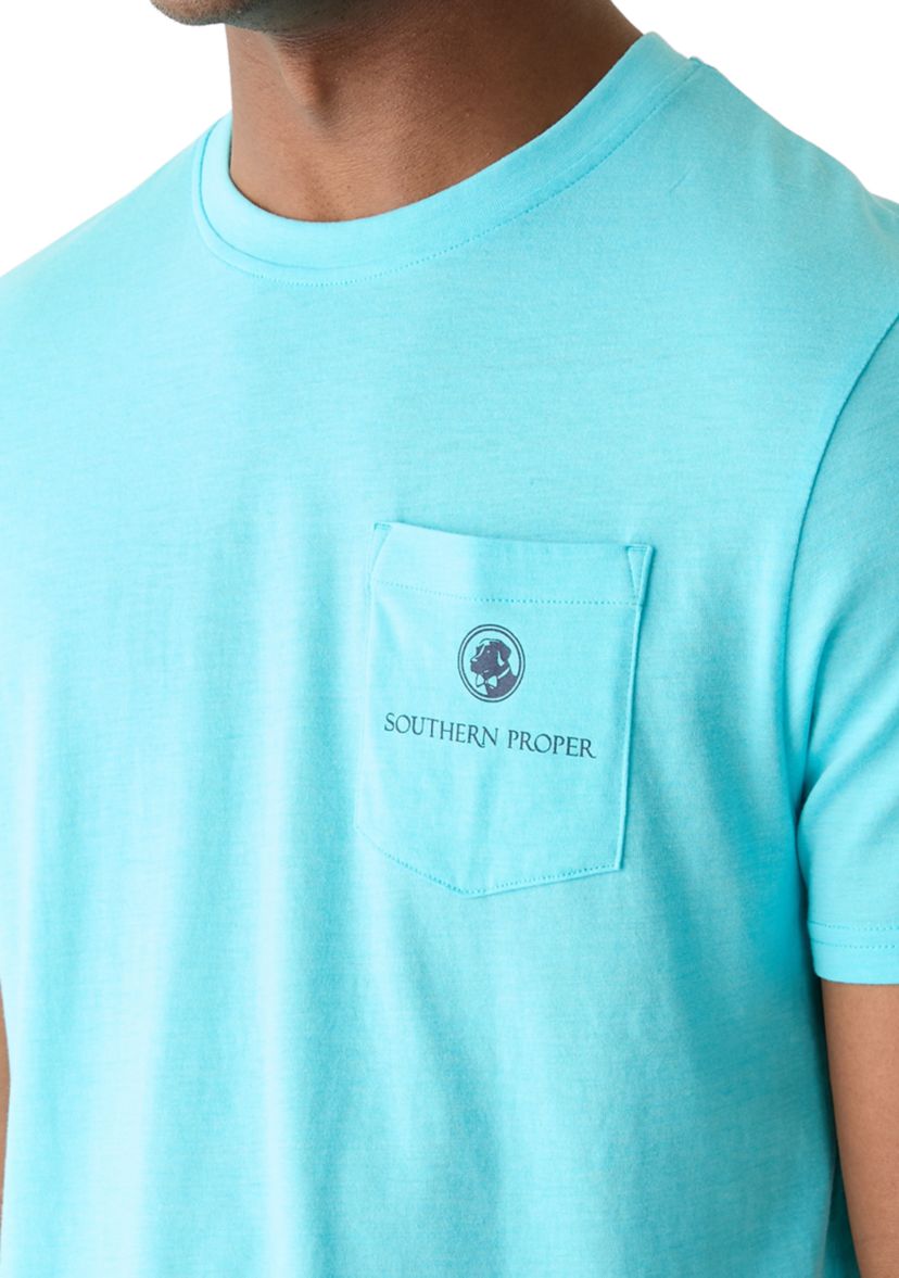 Short Sleeve Fishing Graphic T-Shirt 