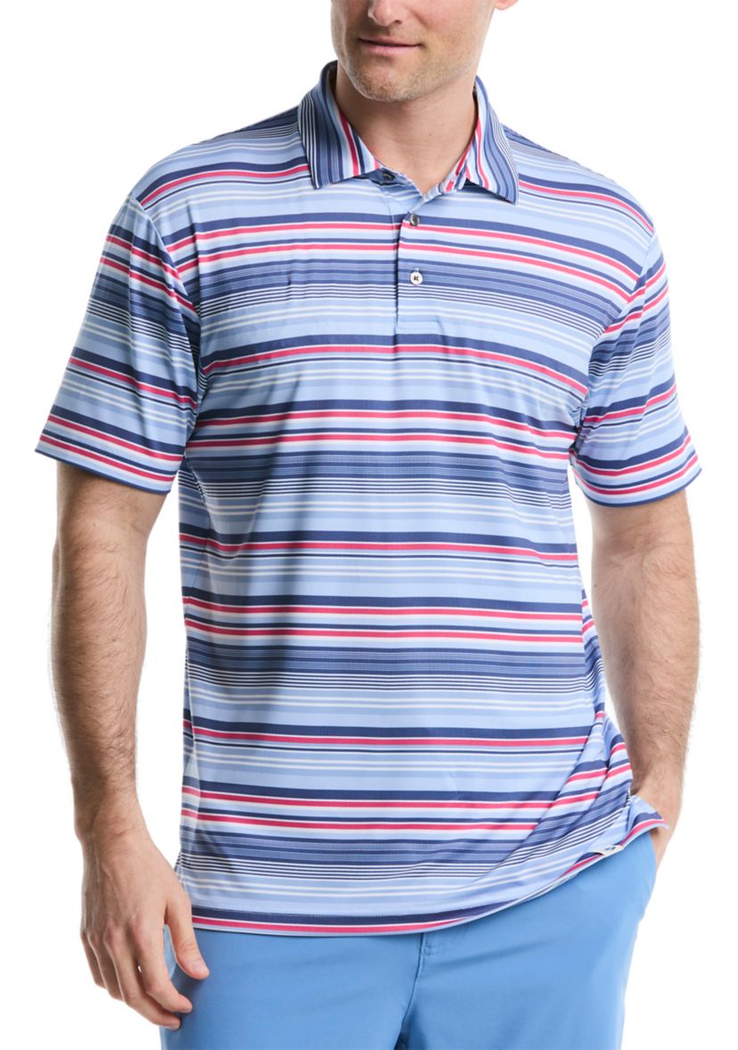 Patriotic Stripe Polo Shirt