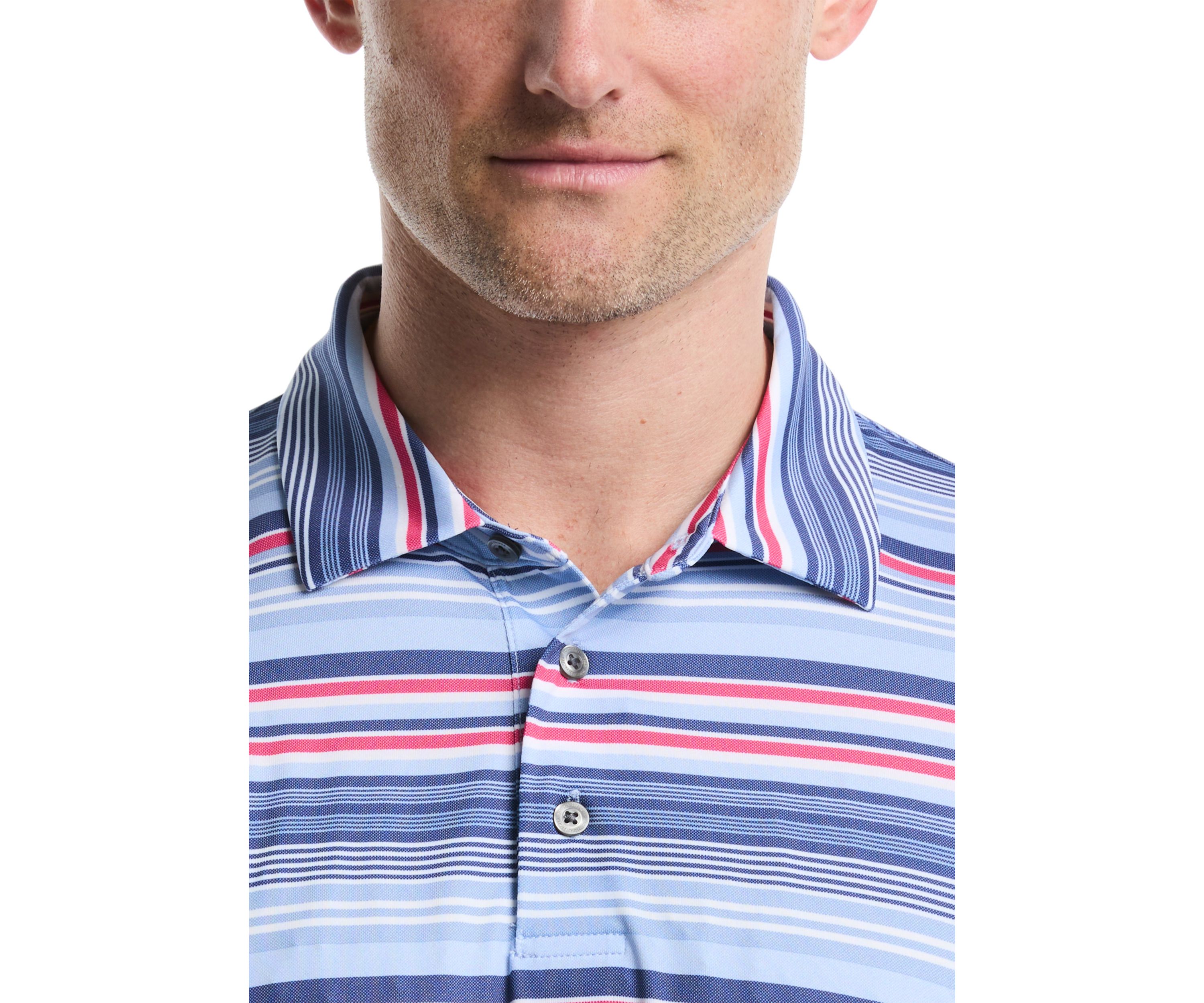 Patriotic Stripe Polo Shirt