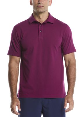 Southern Proper Men's Beachside Polo Shirt, Purple, 2XL