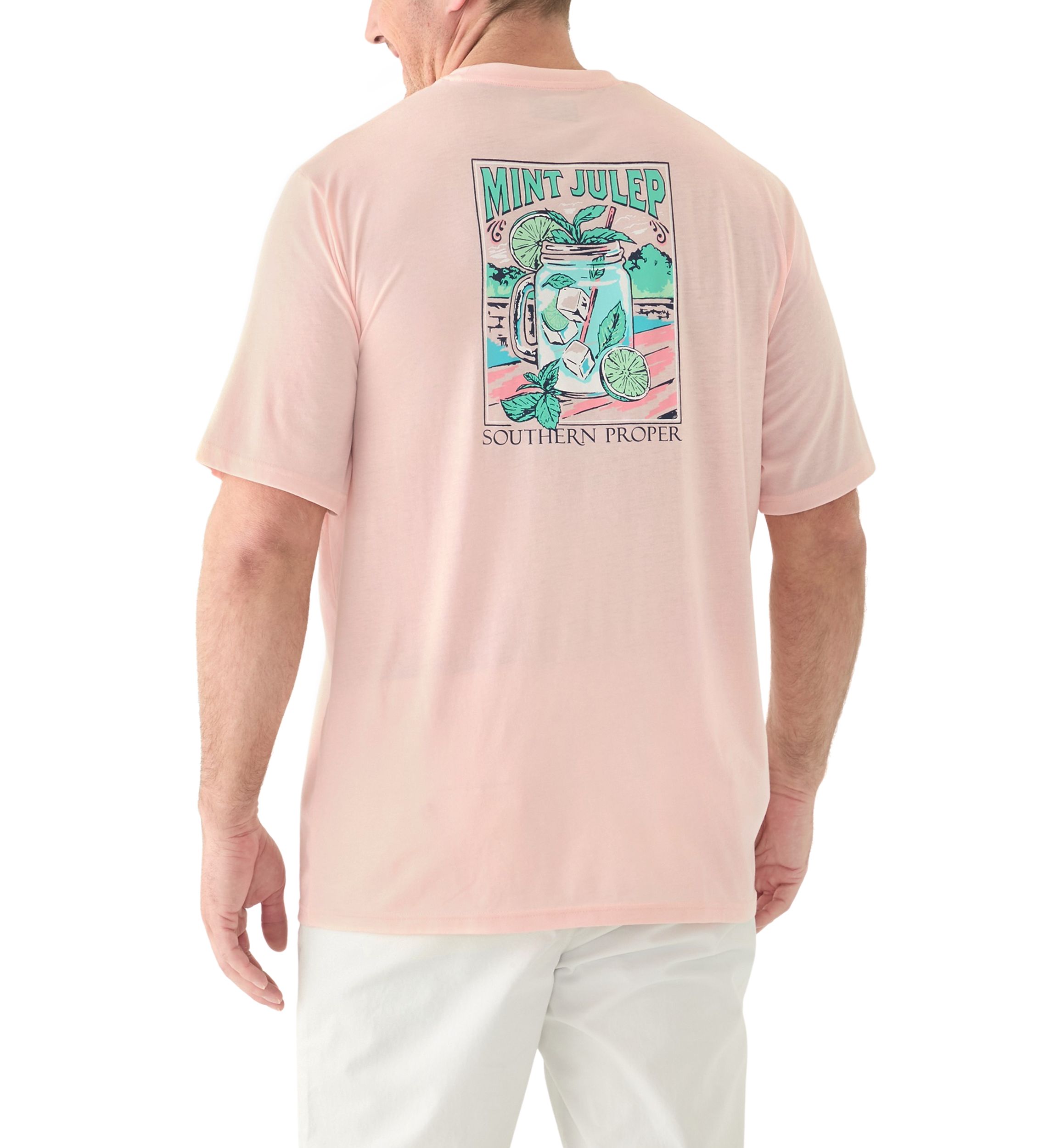 Big & Tall Mint Julep Graphic T-Shirt
