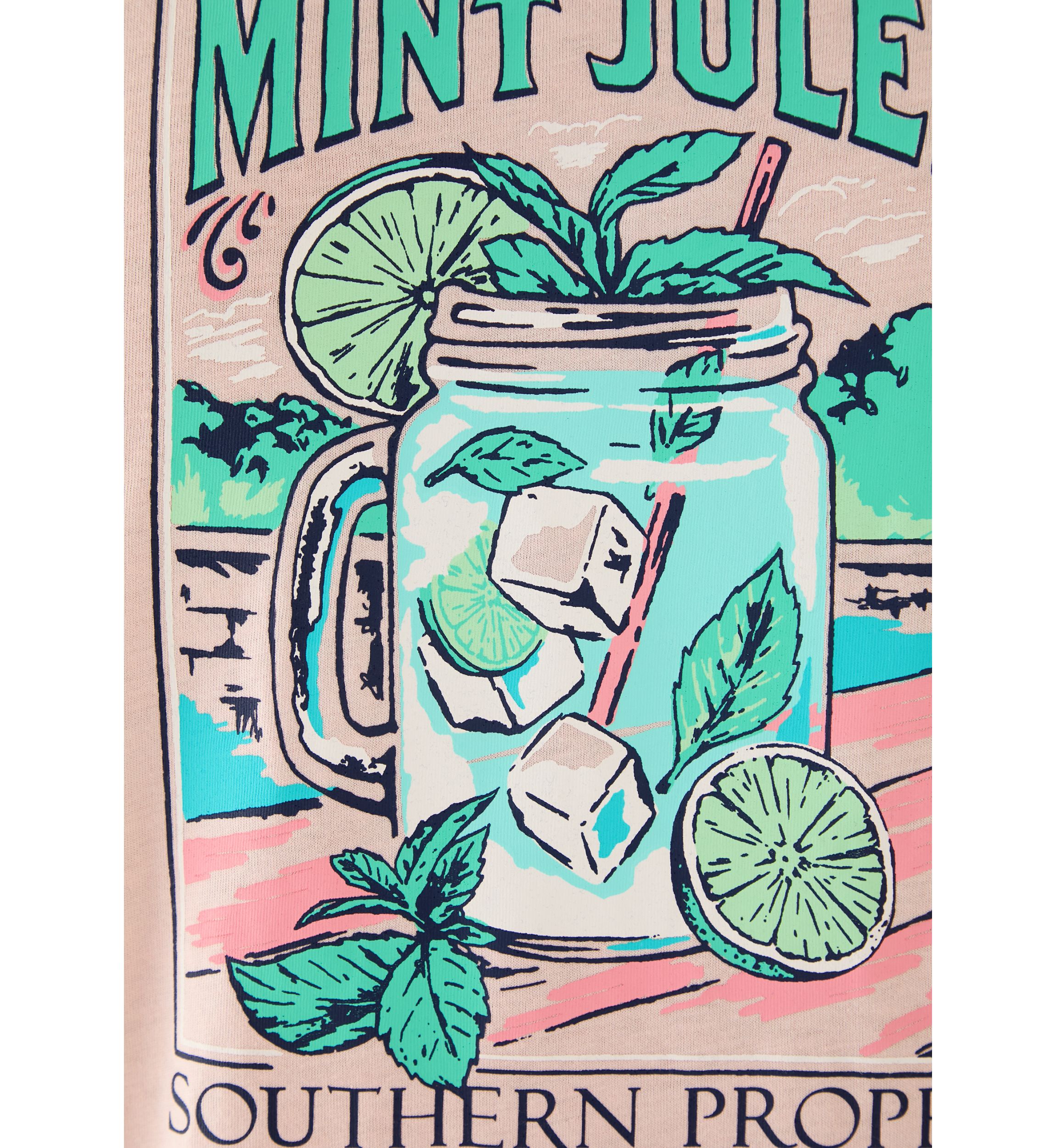 Big & Tall Mint Julep Graphic T-Shirt