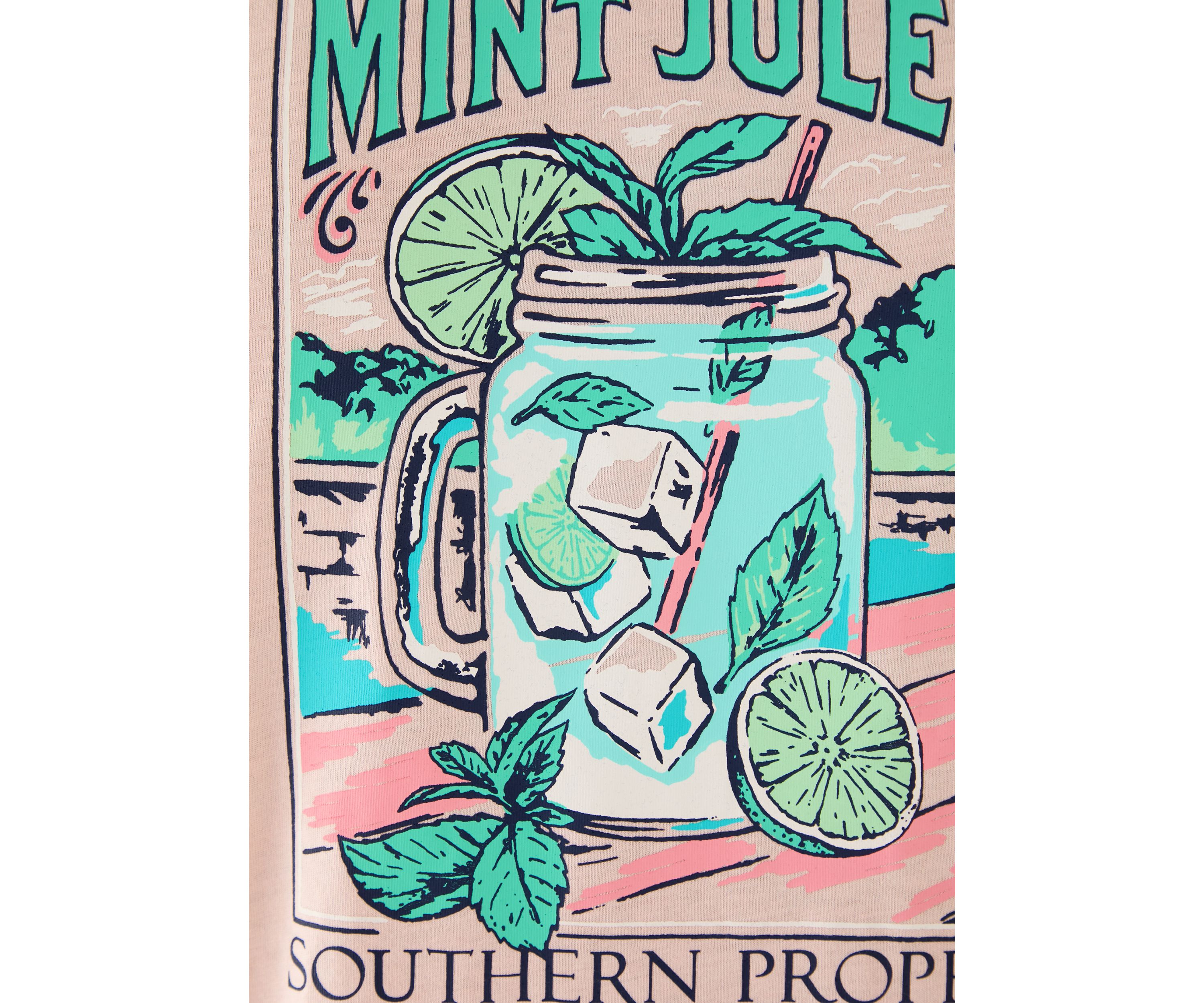 Big & Tall Mint Julep Graphic T-Shirt