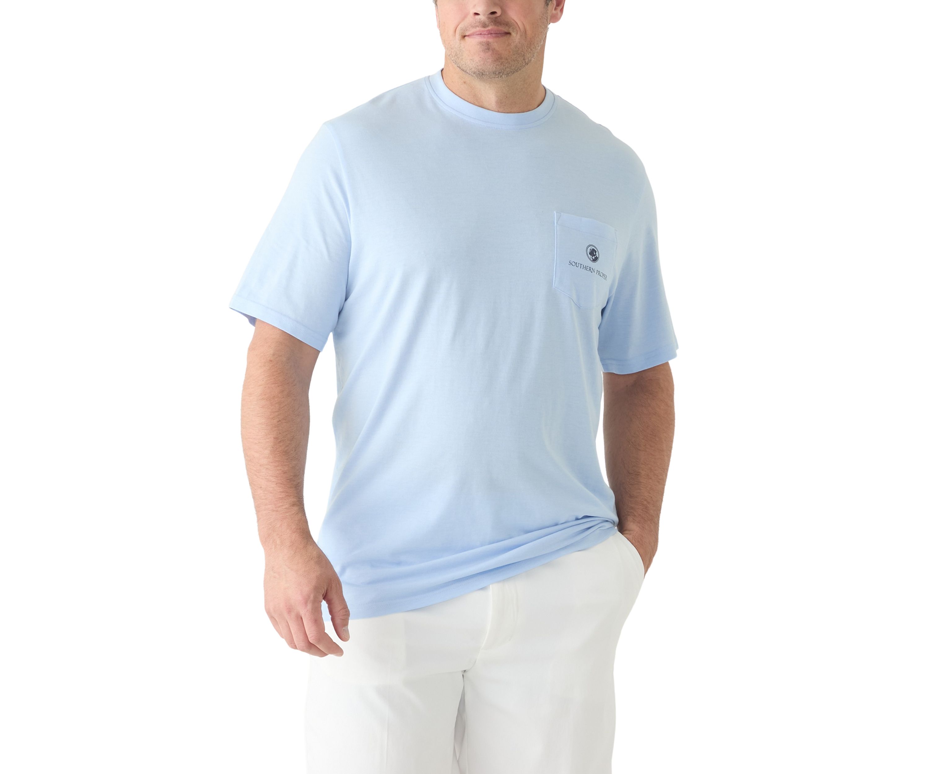 Big & Tall Short Sleeve Lighthouse Dog Graphic T-Shirt 