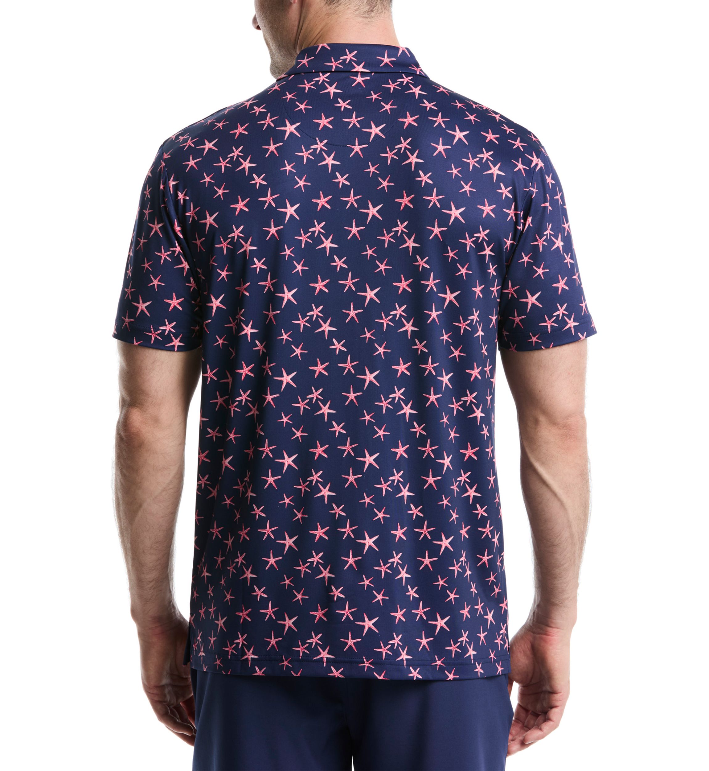 Big & Tall Printed Polo Shirt 